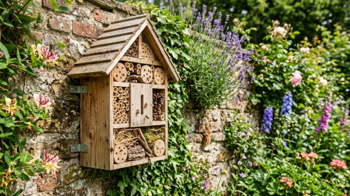 Sådan bygger du et insektehus på få timer
