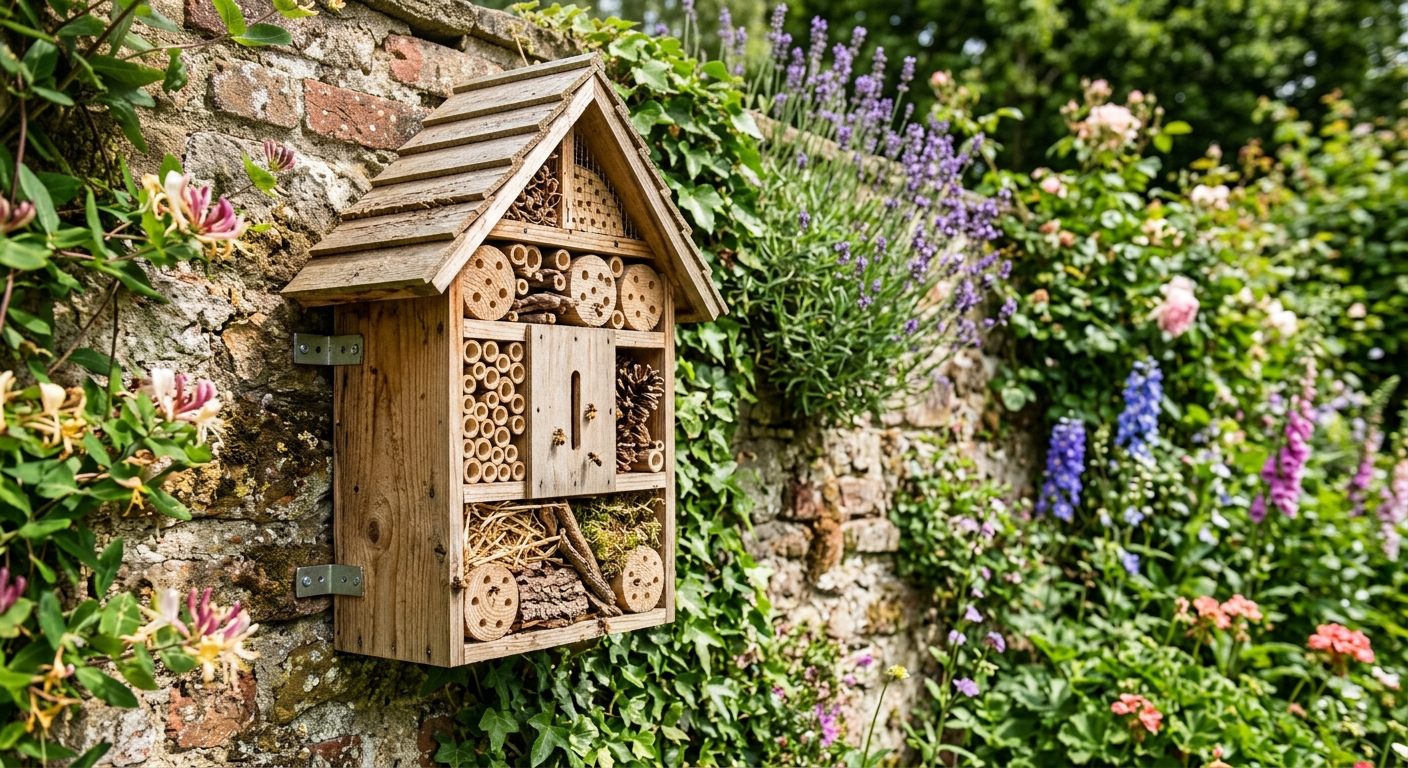 Sådan bygger du et insektehus på få timer