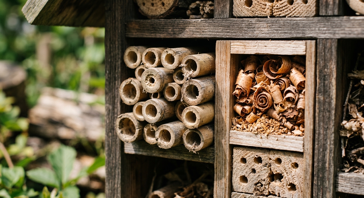 Sådan bygger du et insektehus på få timer