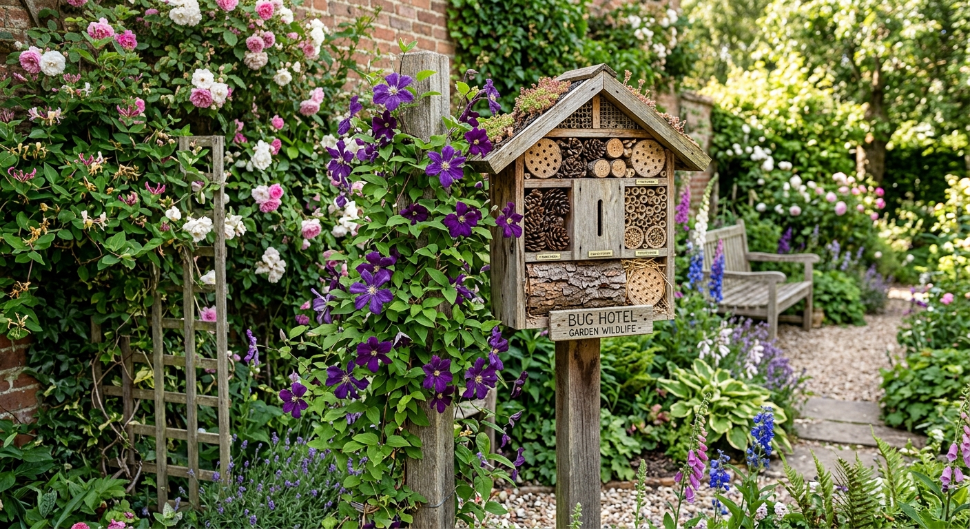 Sådan bygger du et insektehus på få timer